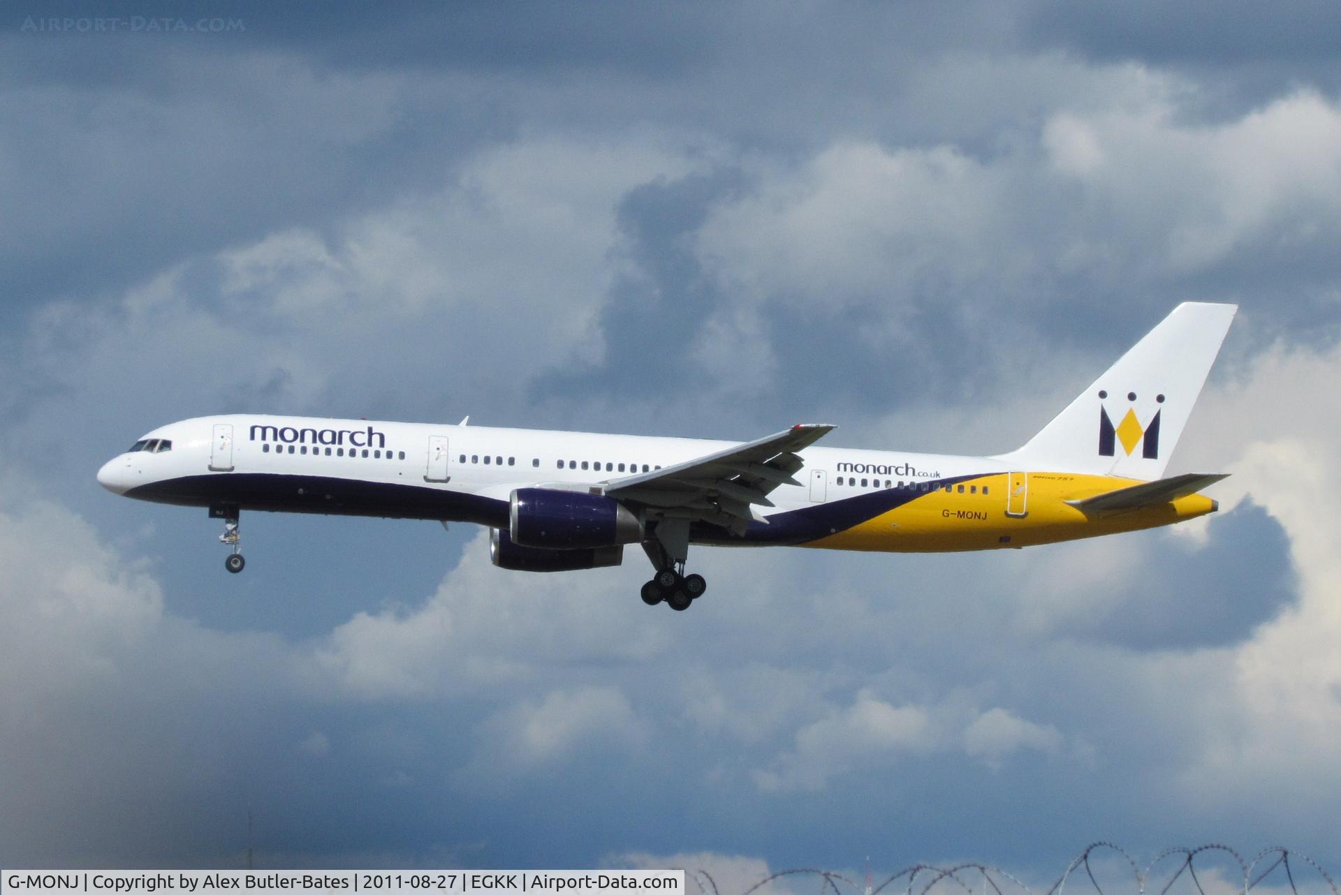 G-MONJ, 1988 Boeing 757-2T7 C/N 24104, 