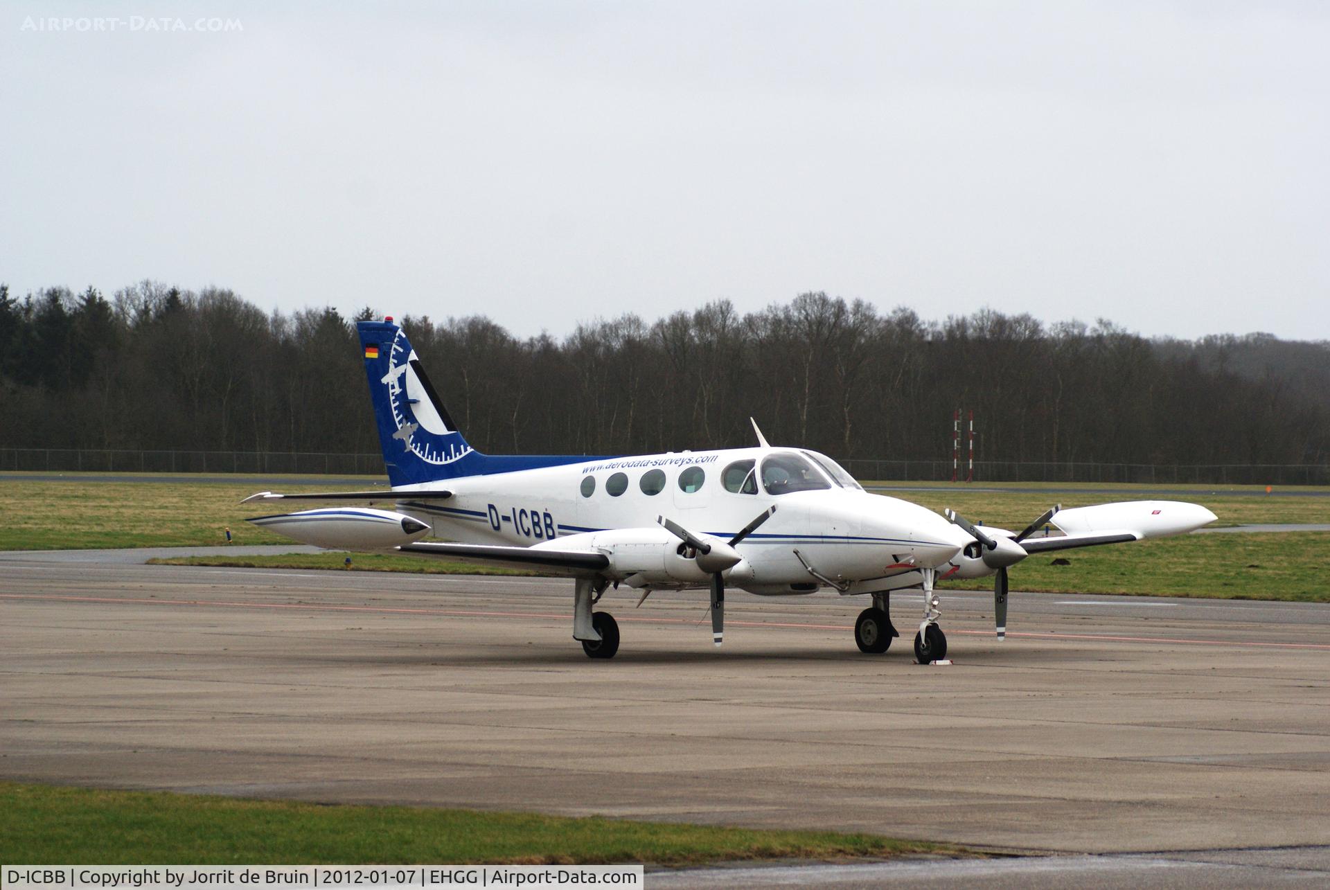 D-ICBB, 1978 Cessna 340A C/N 340A-0541, The D-ICBB on the blocks at Eelde airport.