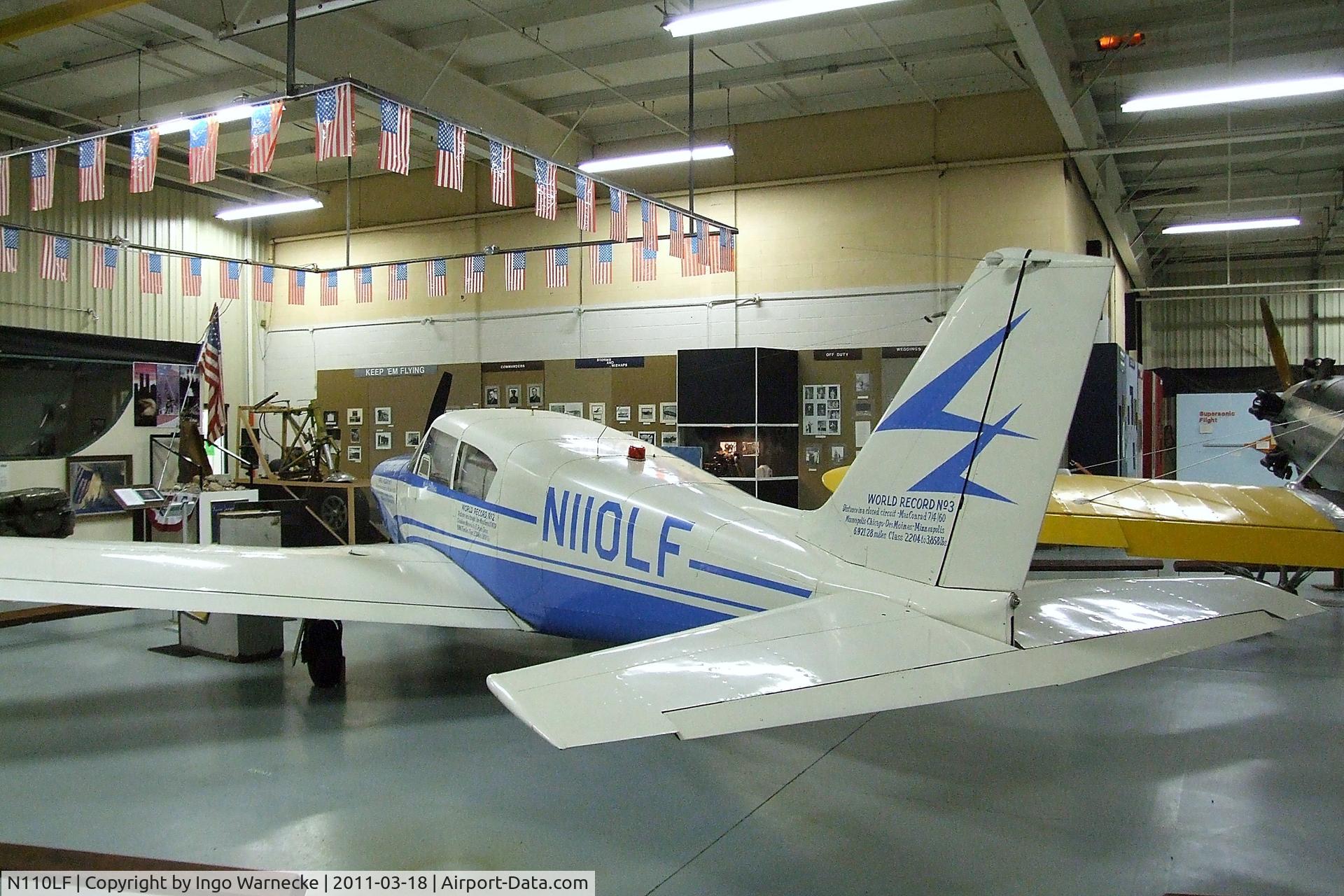 N110LF, 1959 Piper PA-24-250 Comanche C/N 24-695, Piper PA-24-250 Comanche at the Mid-America Air Museum, Liberal KS