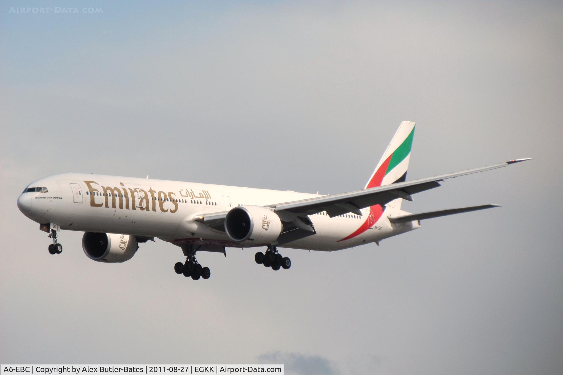 A6-EBC, 2005 Boeing 777-36N/ER C/N 32790, 