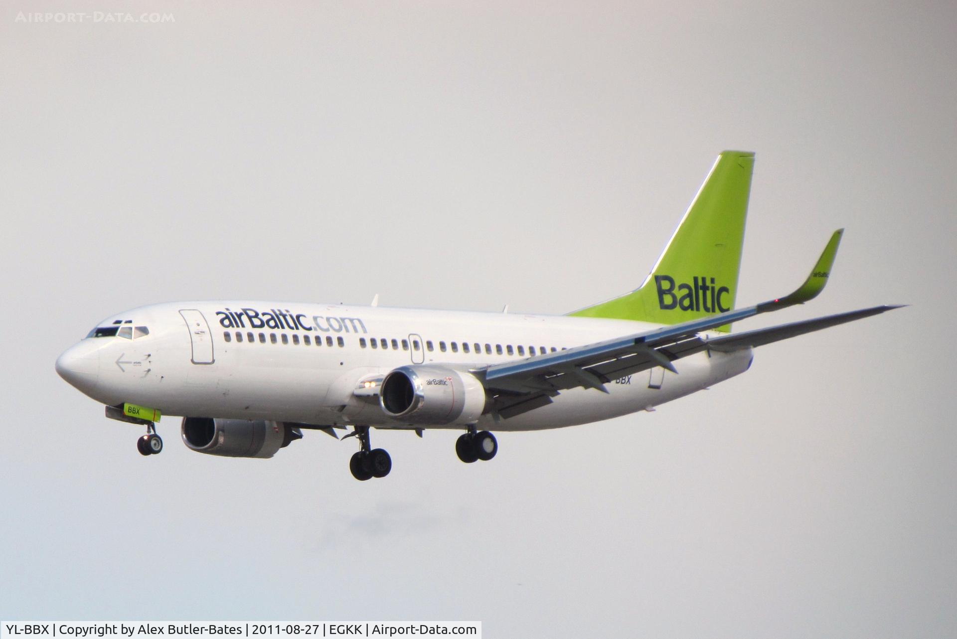 YL-BBX, 1999 Boeing 737-36Q C/N 30334, 
