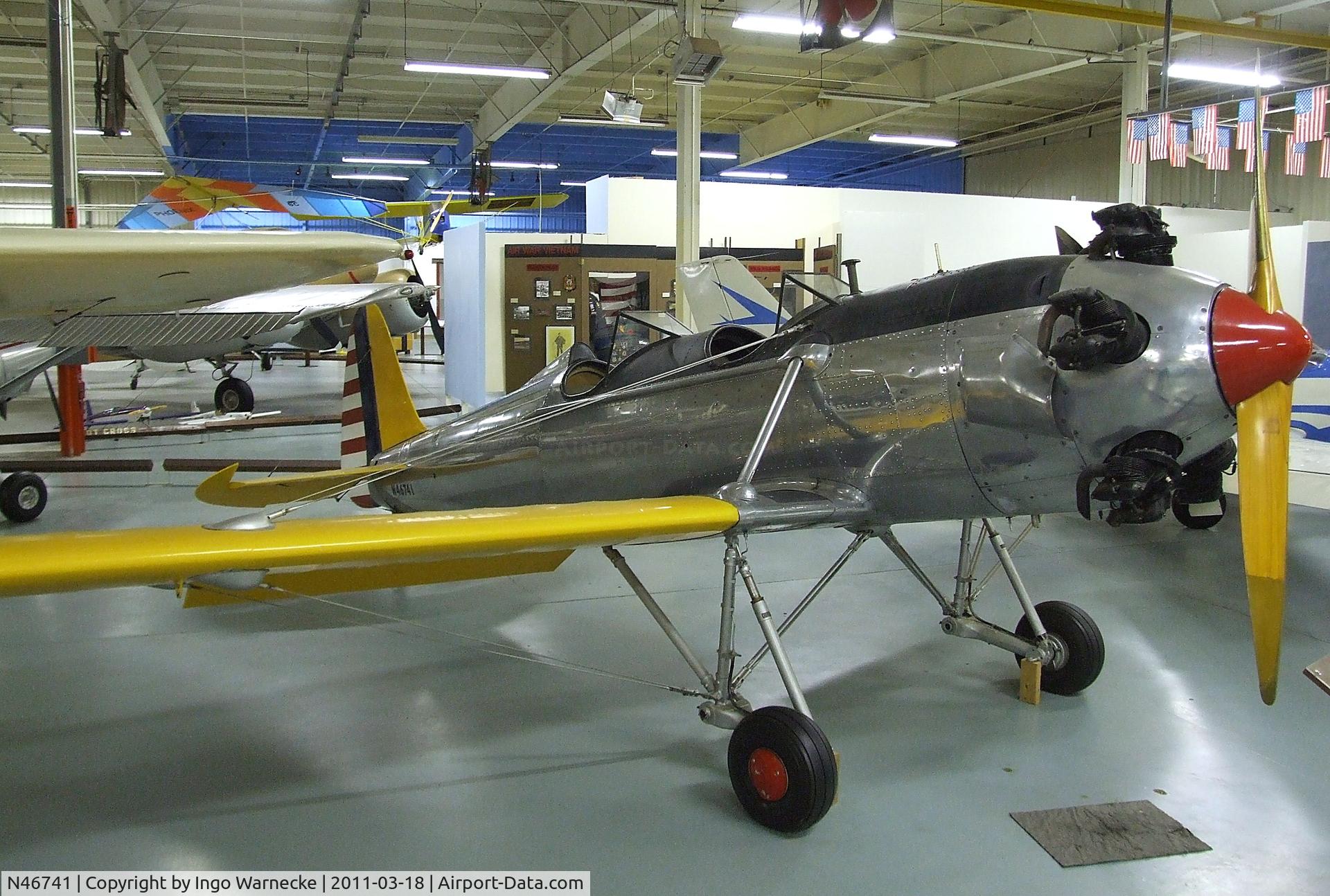 N46741, 1941 Ryan Aeronautical ST3KR C/N 1439, Ryan ST3KR (PT-22 Recruit) at the Mid-America Air Museum, Liberal KS
