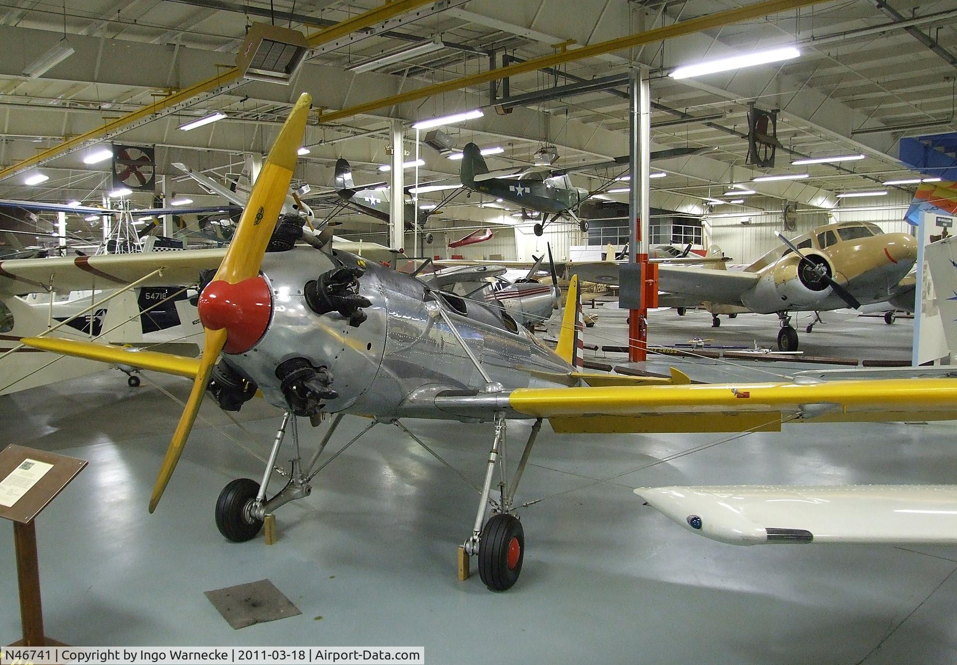 N46741, 1941 Ryan Aeronautical ST3KR C/N 1439, Ryan ST3KR (PT-22 Recruit) at the Mid-America Air Museum, Liberal KS