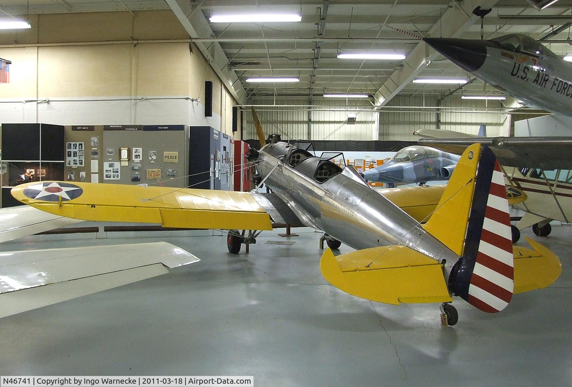 N46741, 1941 Ryan Aeronautical ST3KR C/N 1439, Ryan ST3KR (PT-22 Recruit) at the Mid-America Air Museum, Liberal KS