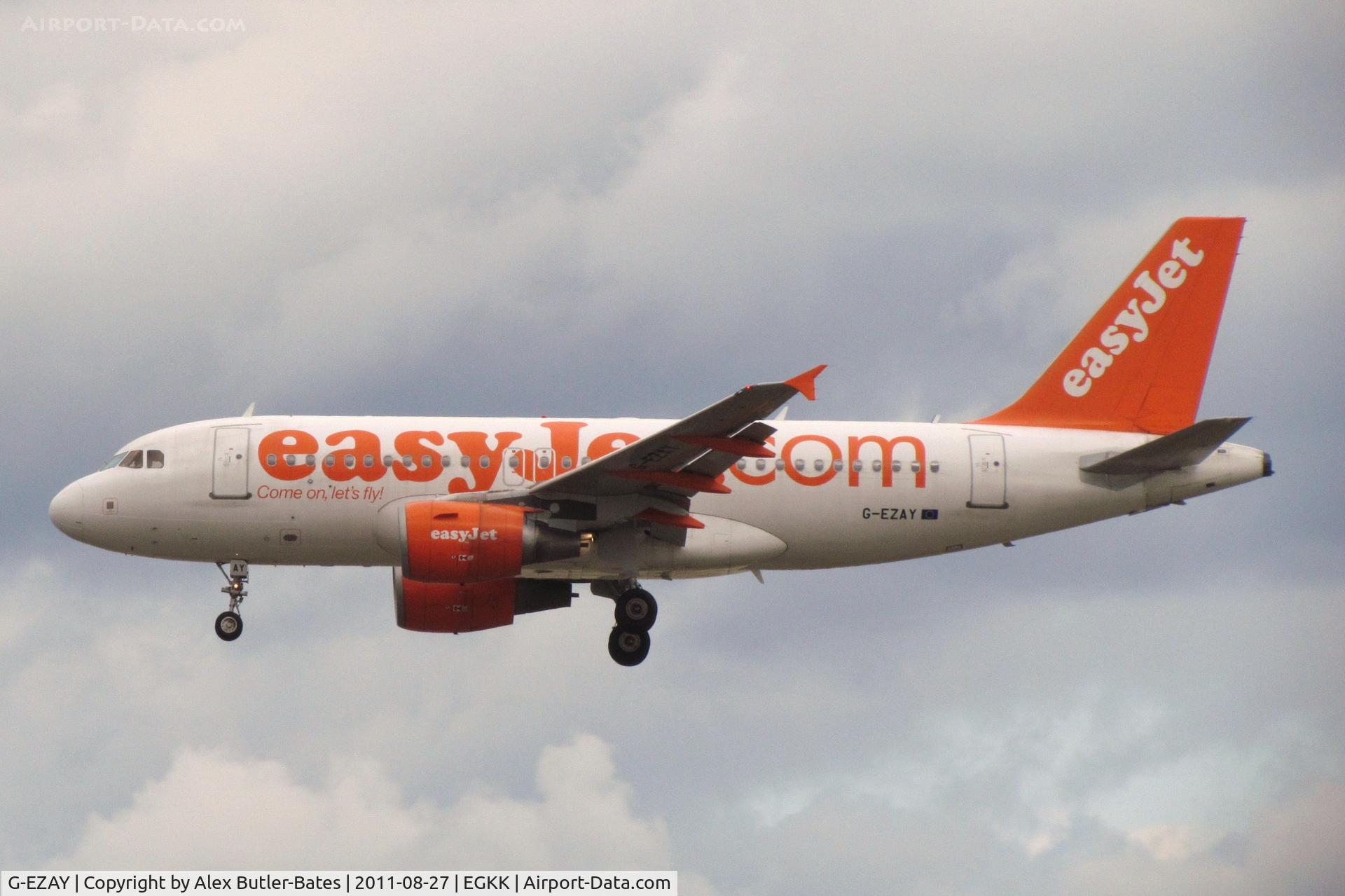 G-EZAY, 2006 Airbus A319-111 C/N 2827, 