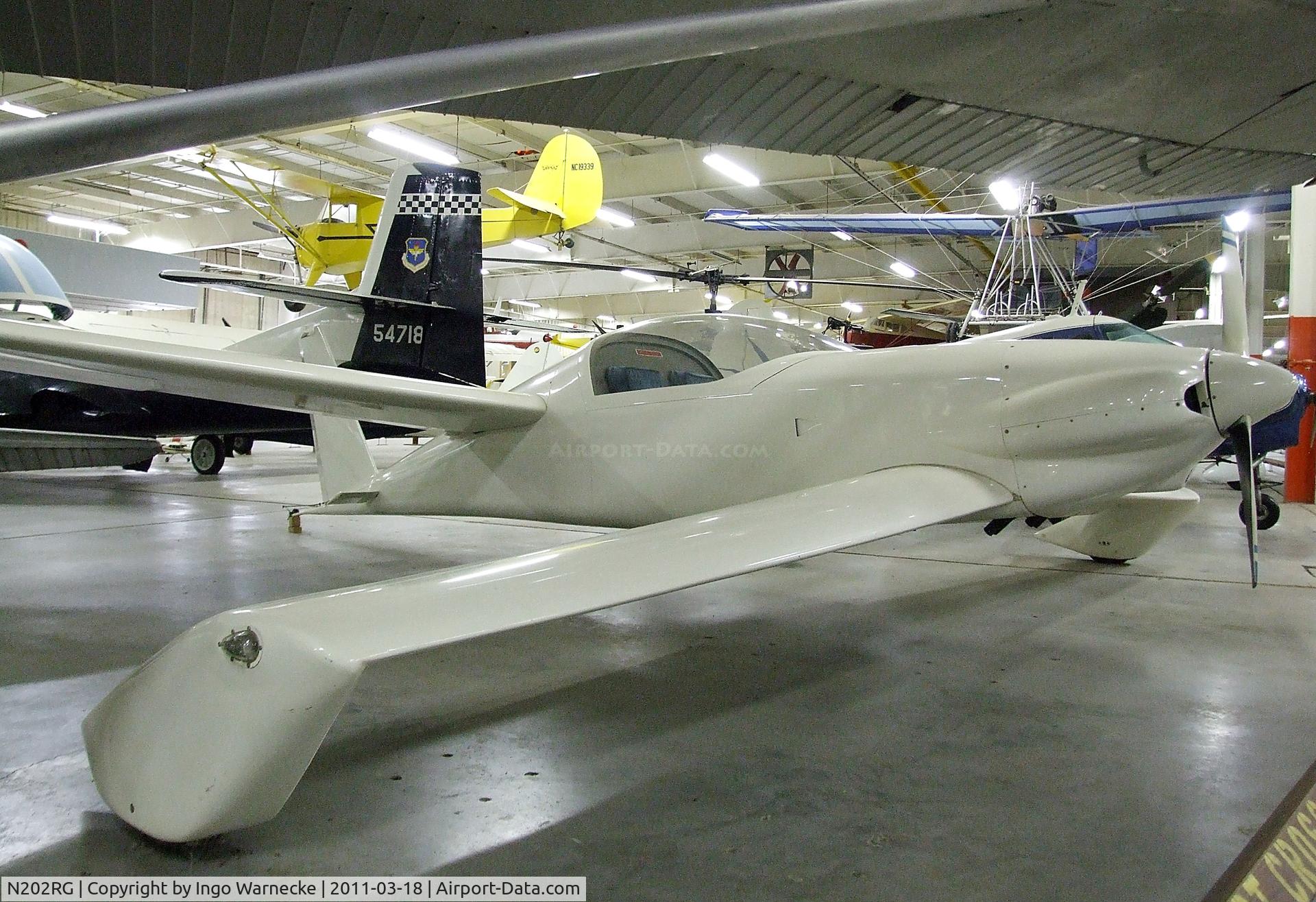N202RG, 1984 Viking DragonFly C/N 1, Viking (R. Gumm) Dragonfly at the Mid-America Air Museum, Liberal KS
