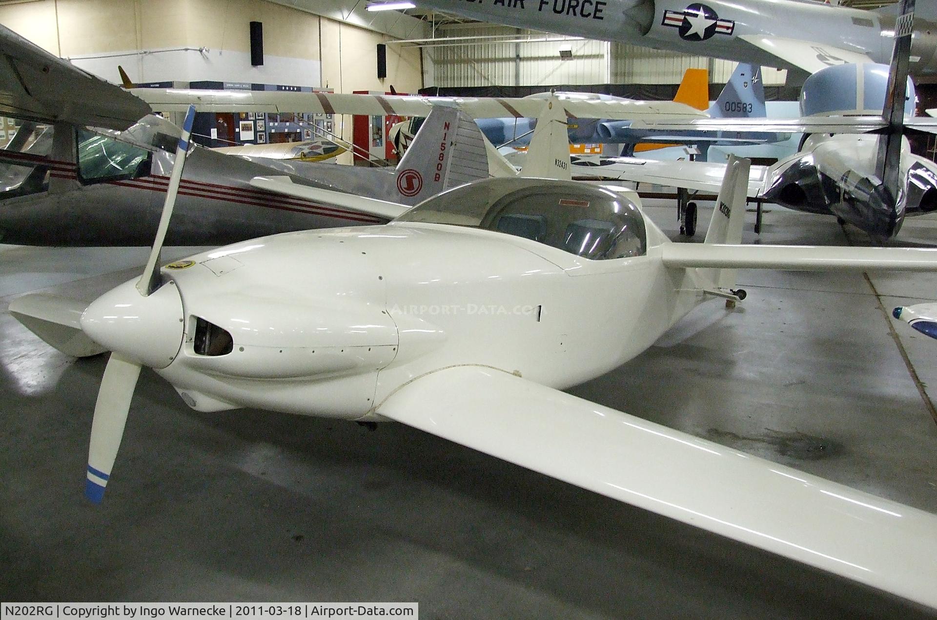 N202RG, 1984 Viking DragonFly C/N 1, Viking (R. Gumm) Dragonfly at the Mid-America Air Museum, Liberal KS