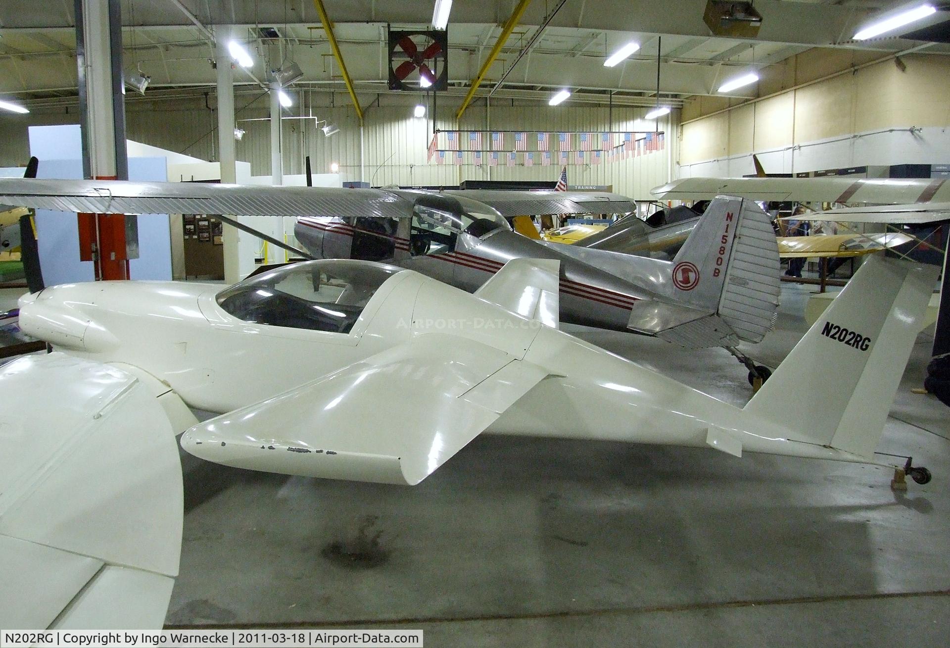 N202RG, 1984 Viking DragonFly C/N 1, Viking (R. Gumm) Dragonfly at the Mid-America Air Museum, Liberal KS