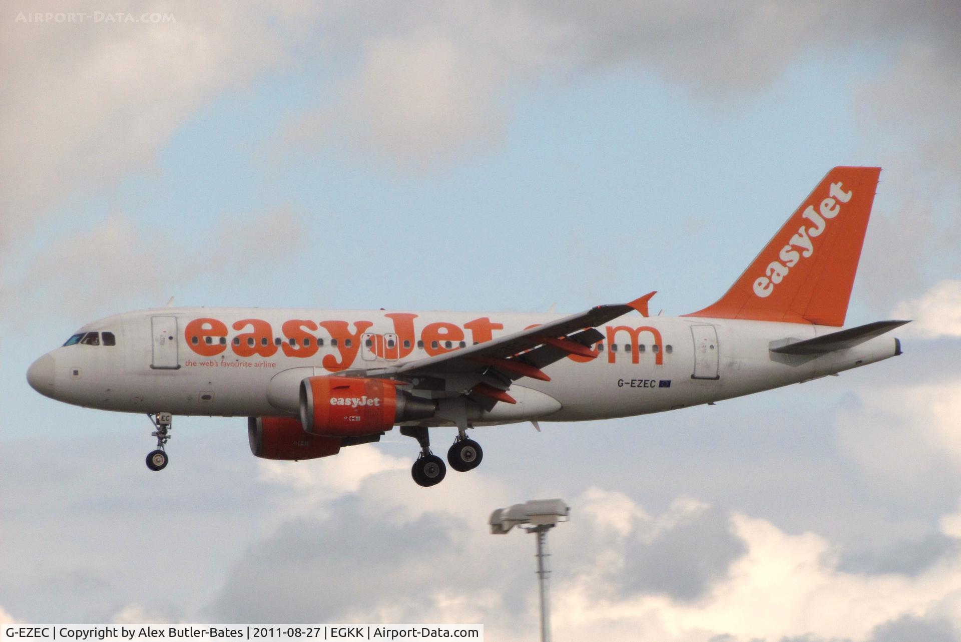G-EZEC, 2004 Airbus A319-111 C/N 2129, 