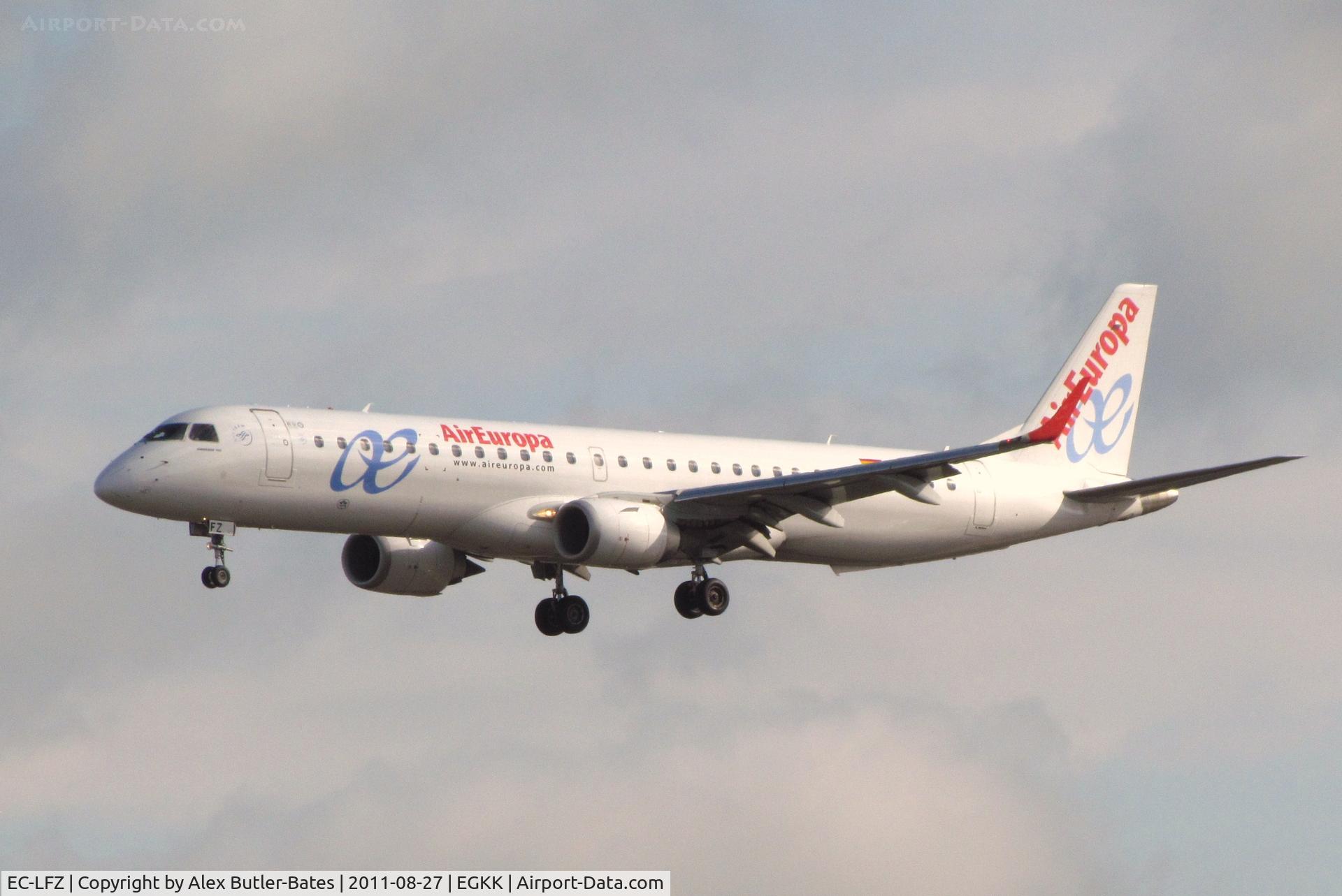 EC-LFZ, 2010 Embraer 195LR (ERJ-190-200LR) C/N 19000357, 