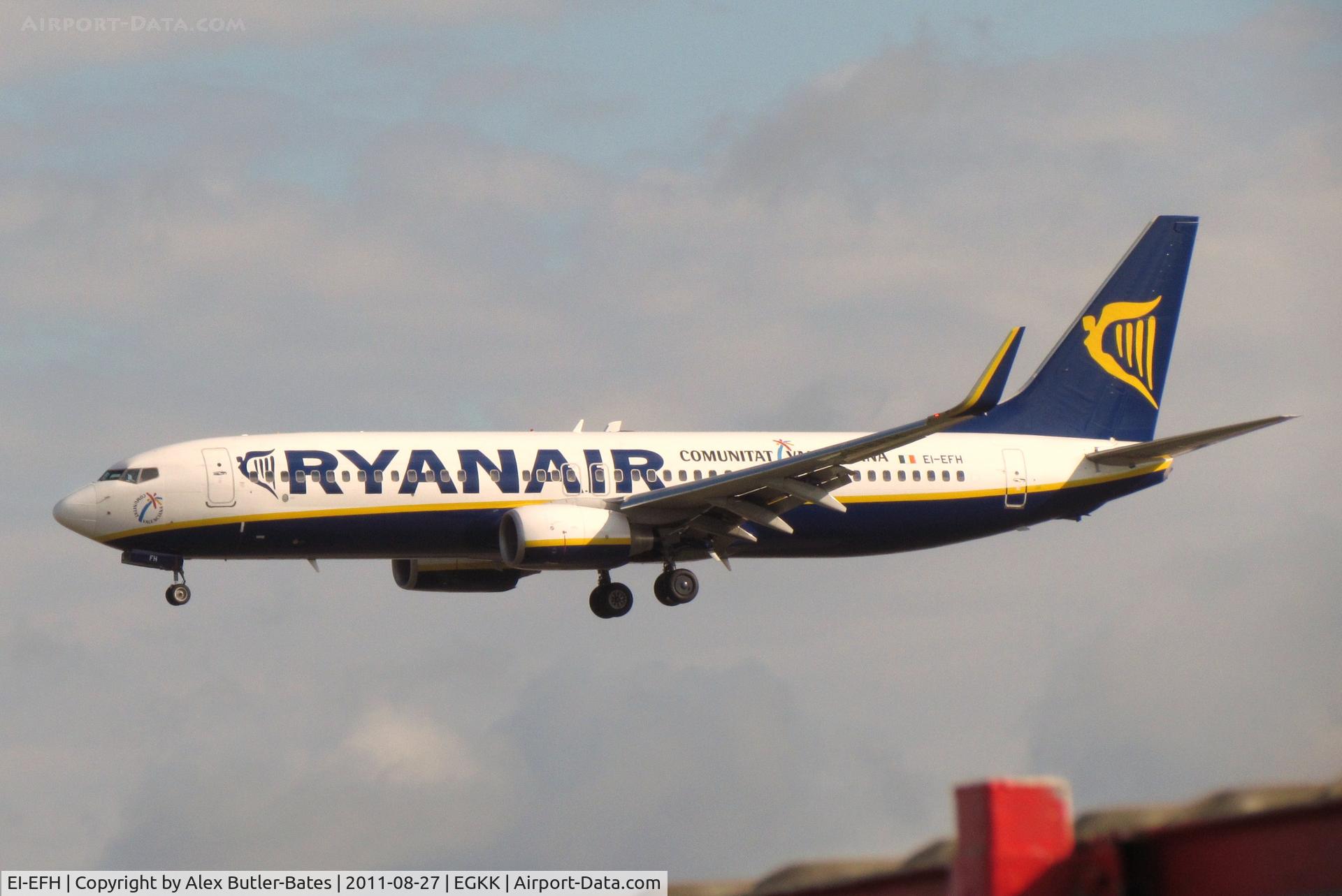 EI-EFH, 2009 Boeing 737-8AS C/N 35012, 