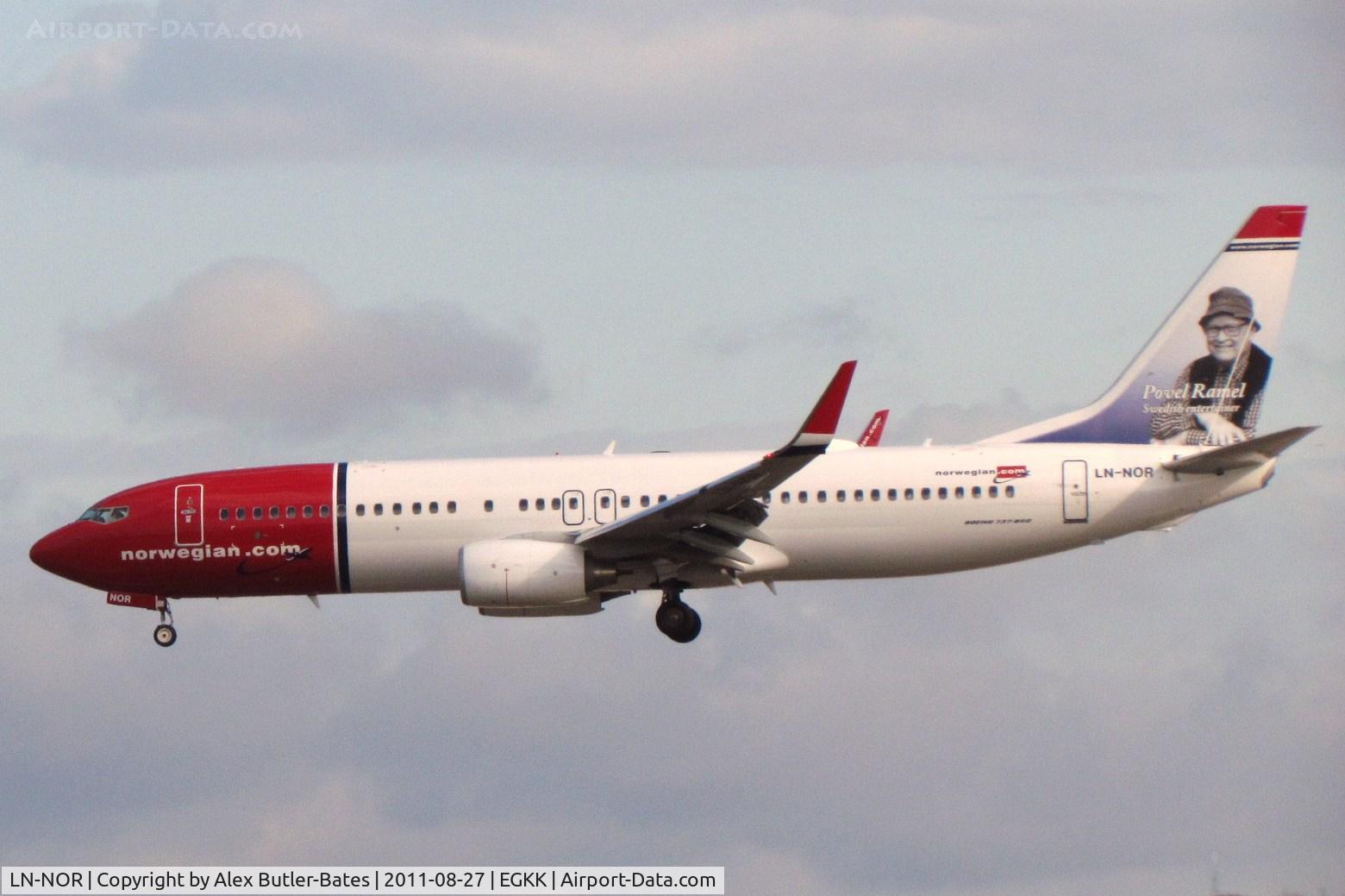 LN-NOR, 2011 Boeing 737-81D C/N 39412, 