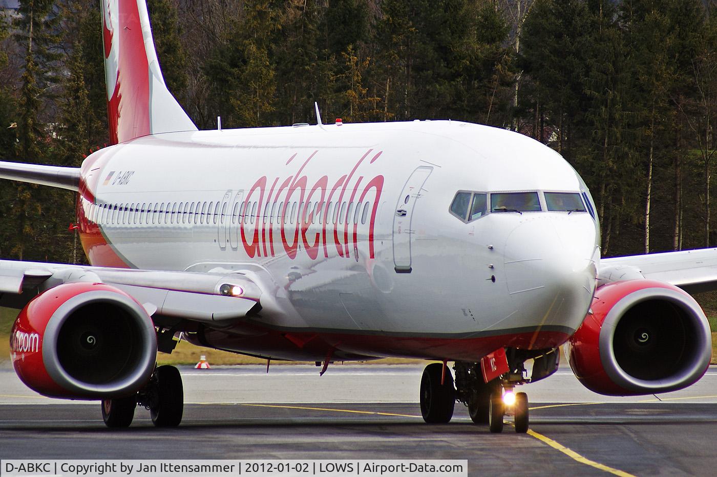 D-ABKC, 2008 Boeing 737-86J C/N 37741, D-ABKC @ LOWS