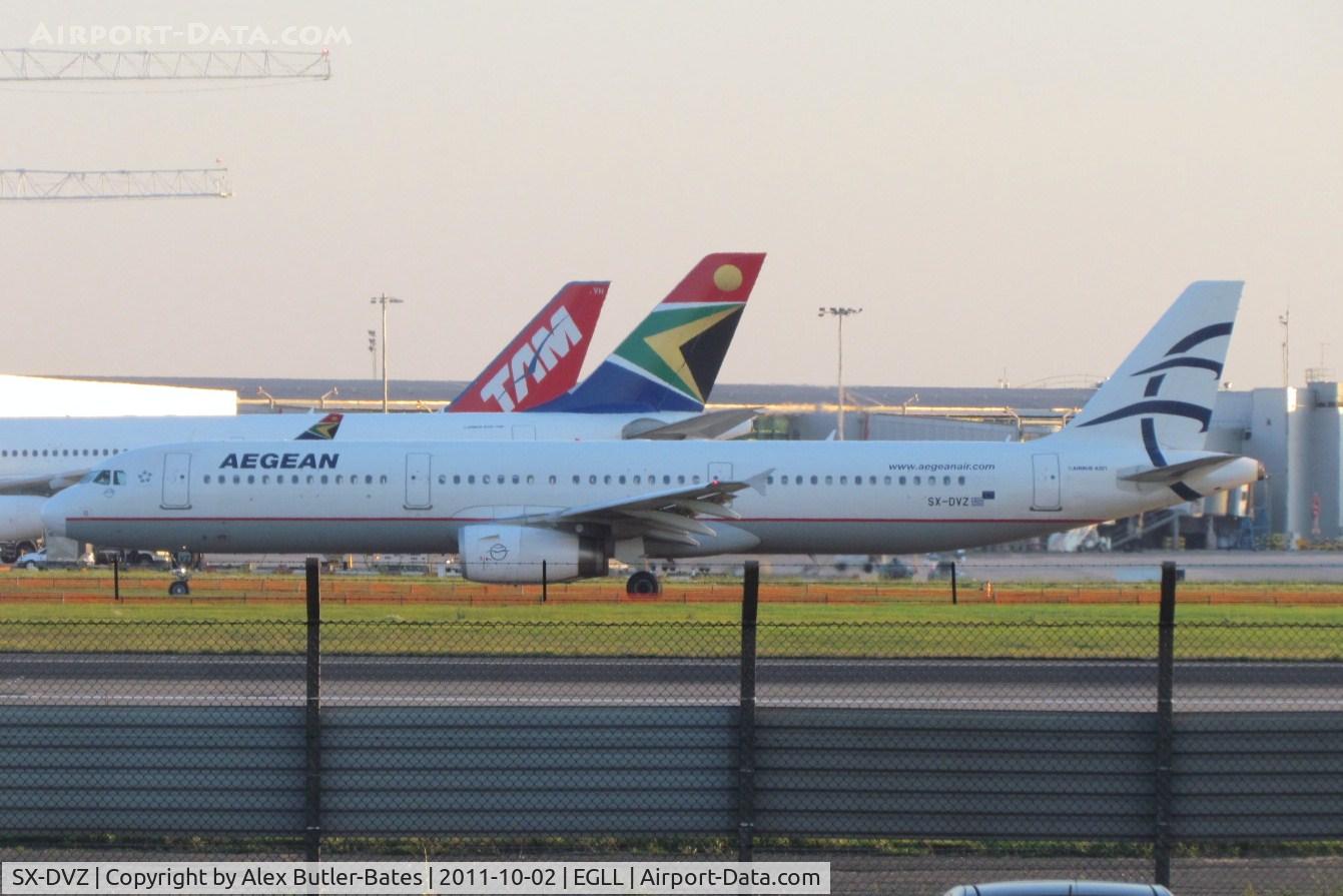 SX-DVZ, 2009 Airbus A321-231 C/N 3820, 