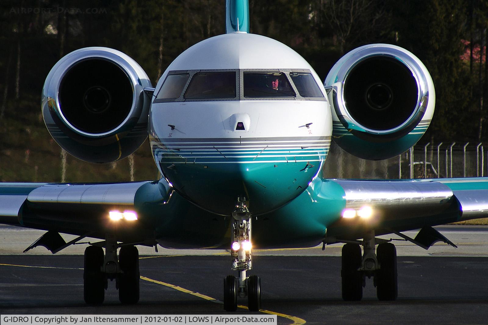 G-IDRO, 2008 Bombardier BD-700-1A10 Global Express XRS C/N 9286, G-IDRO @ LOWS