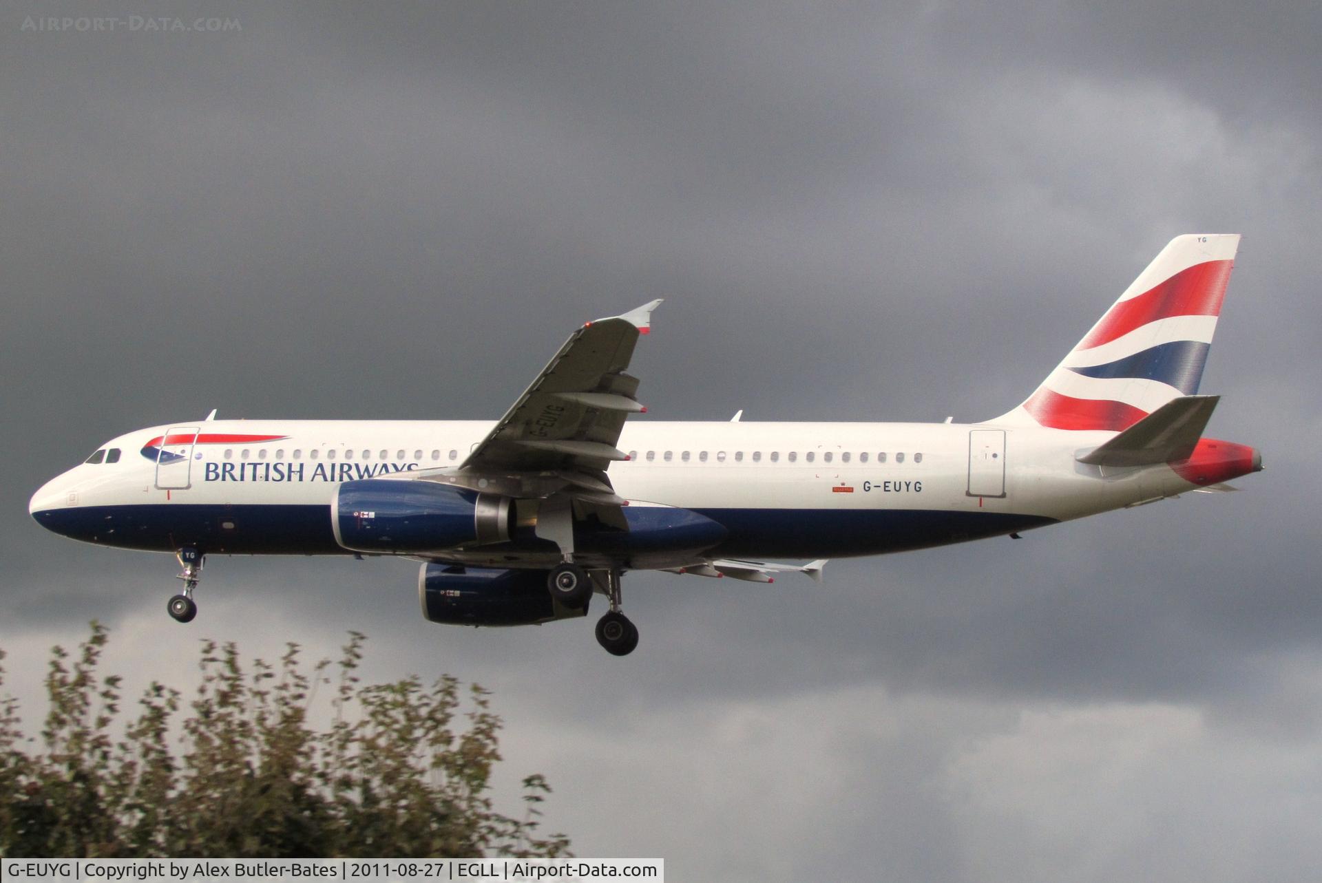 G-EUYG, 2010 Airbus A320-232 C/N 4238, 
