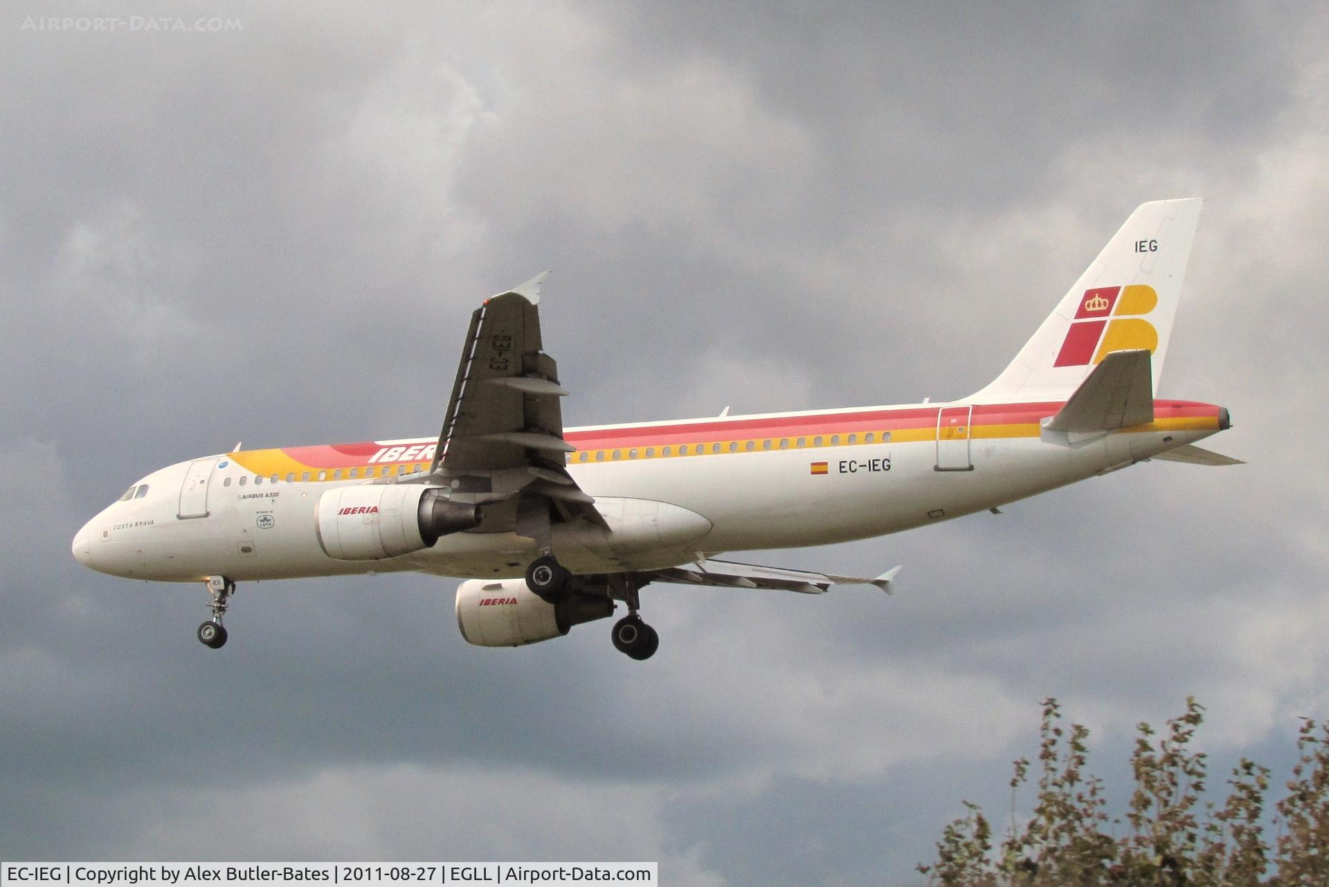 EC-IEG, 2001 Airbus A320-214 C/N 1674, 