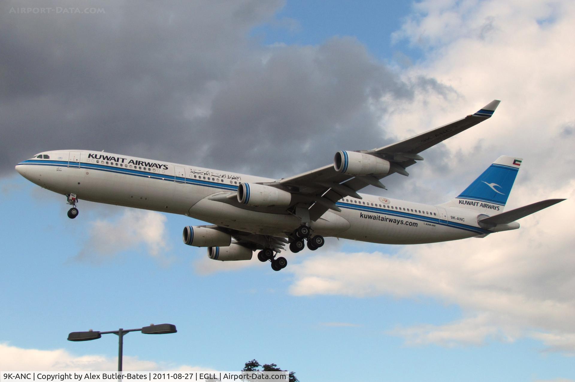 9K-ANC, 1995 Airbus A340-313 C/N 101, 