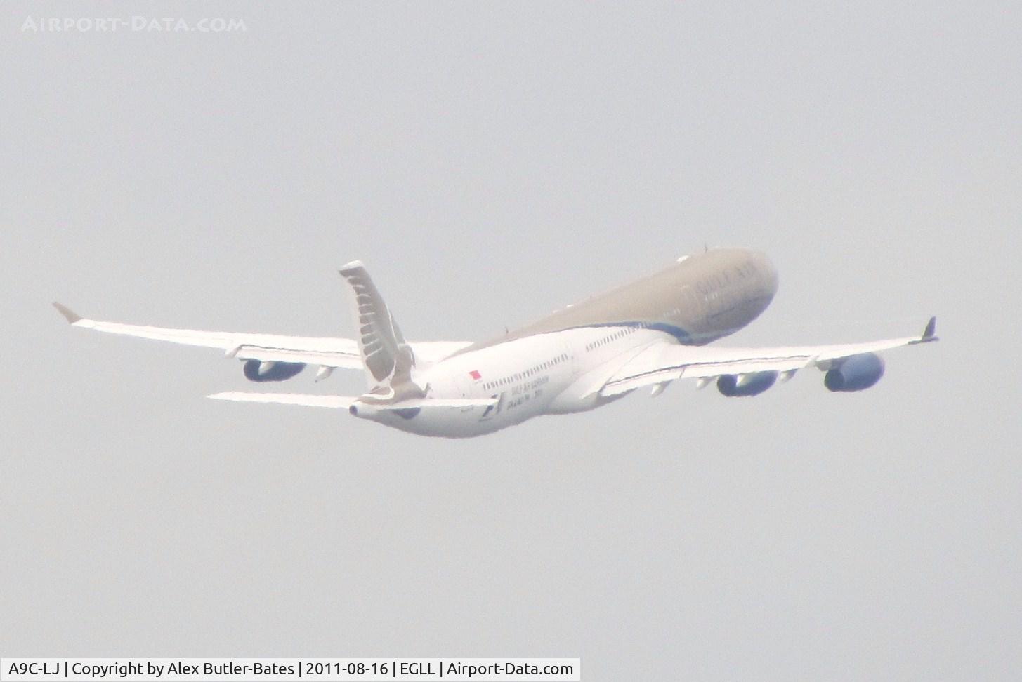 A9C-LJ, 1999 Airbus A340-313X C/N 282,         
