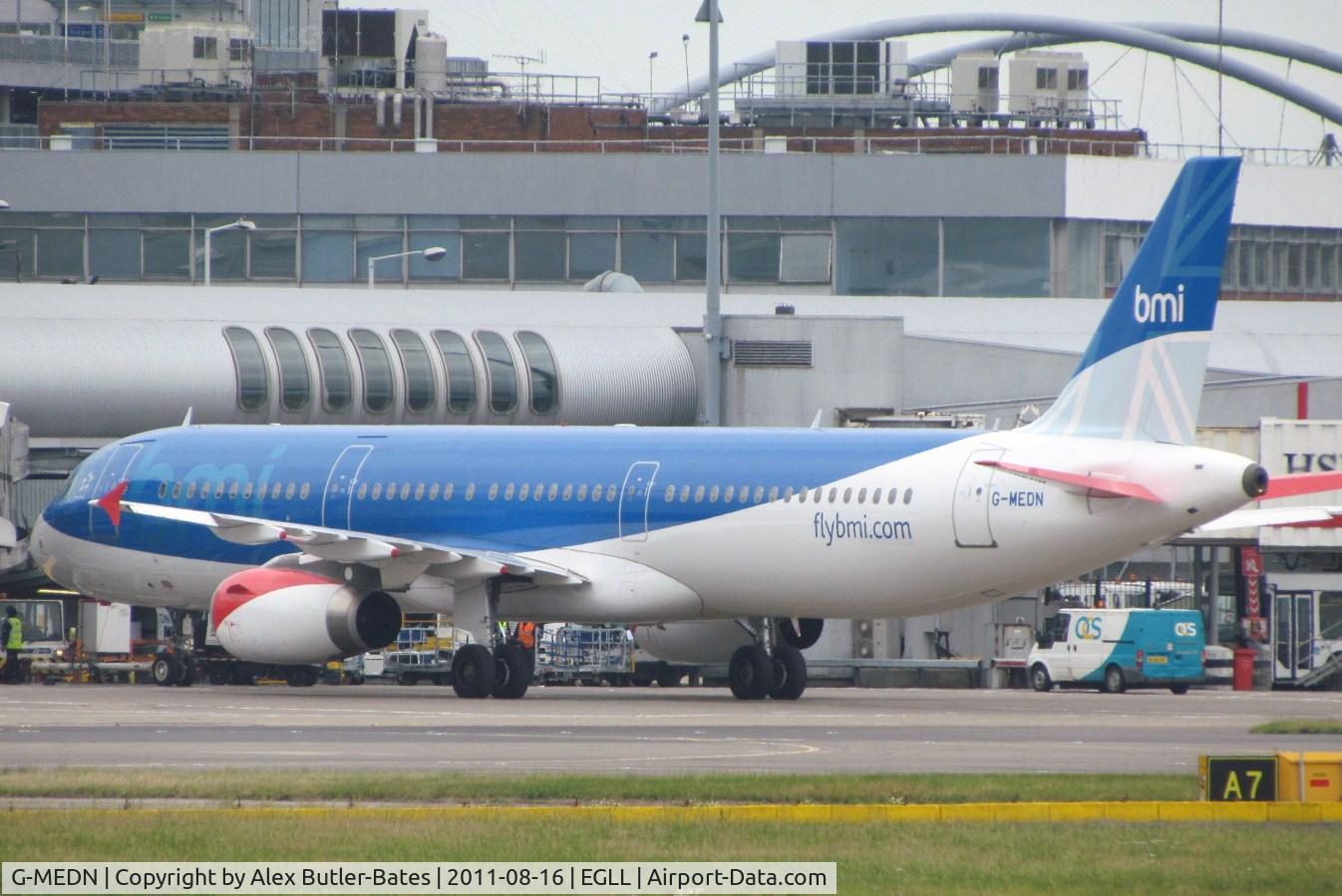 G-MEDN, 2008 Airbus A321-231 C/N 3512, 
