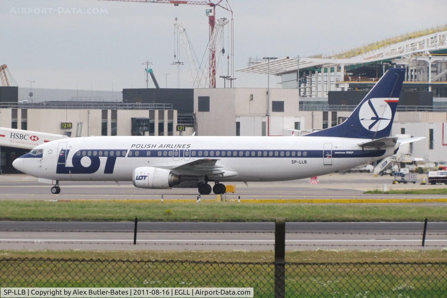 SP-LLB, 1993 Boeing 737-45D C/N 27156/2492, 