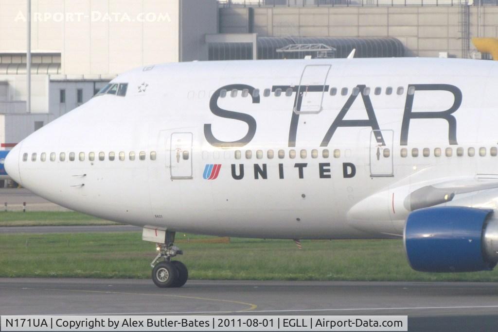 N171UA, 1989 Boeing 747-422 C/N 24322, 
