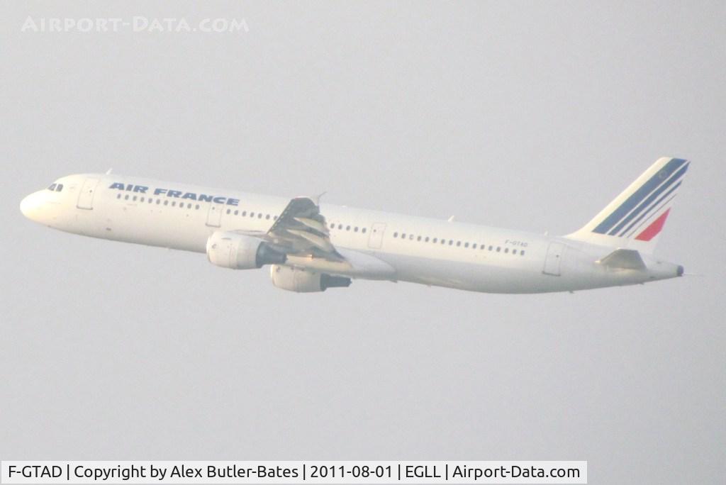F-GTAD, 1998 Airbus A321-211 C/N 0777, 