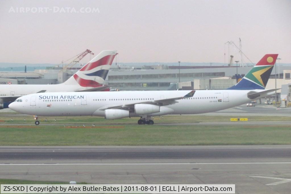 ZS-SXD, 2004 Airbus A340-313X C/N 643, 