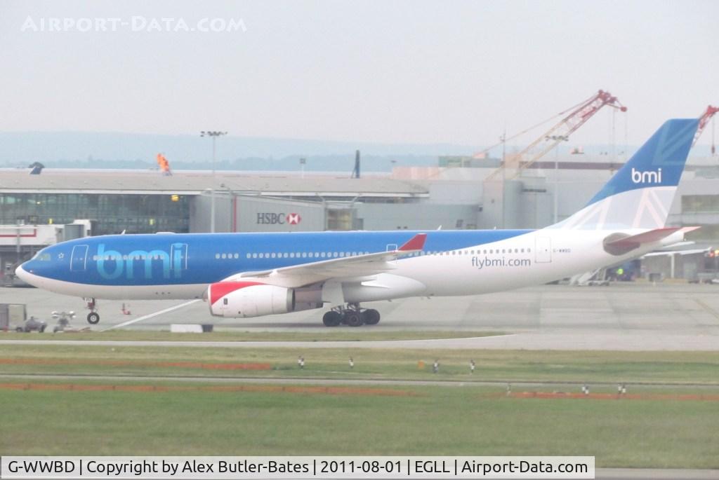 G-WWBD, 2001 Airbus A330-243 C/N 401, 