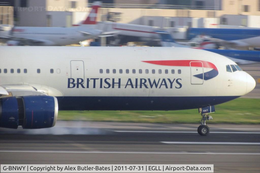 G-BNWY, 1996 Boeing 767-336 C/N 25834, 