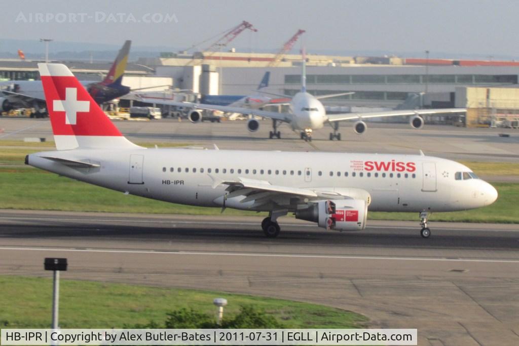 HB-IPR, 1999 Airbus A319-112 C/N 1018, 