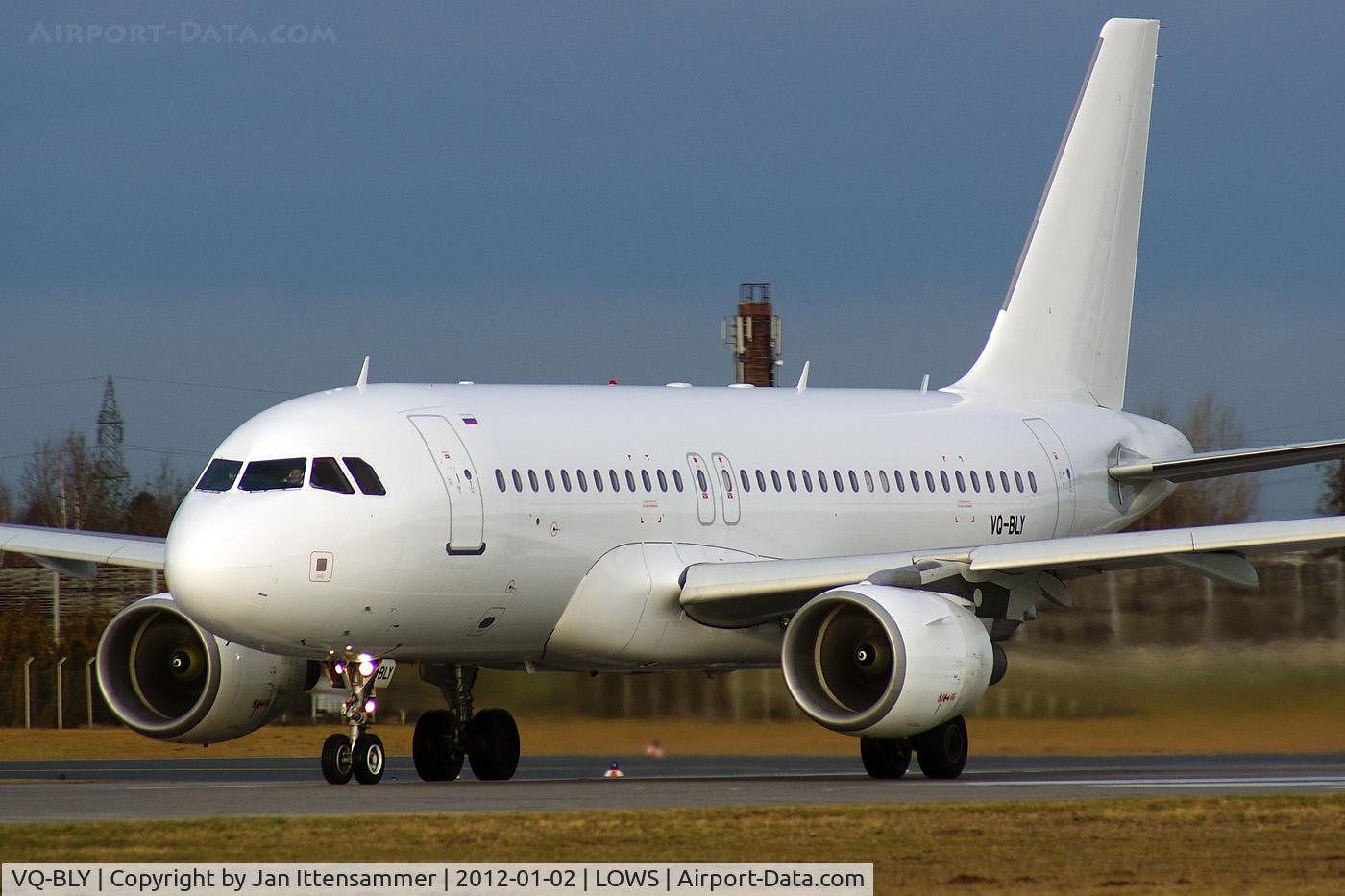 VQ-BLY, 2004 Airbus A319-111 C/N 2224, VQ-BLY @ LOWS