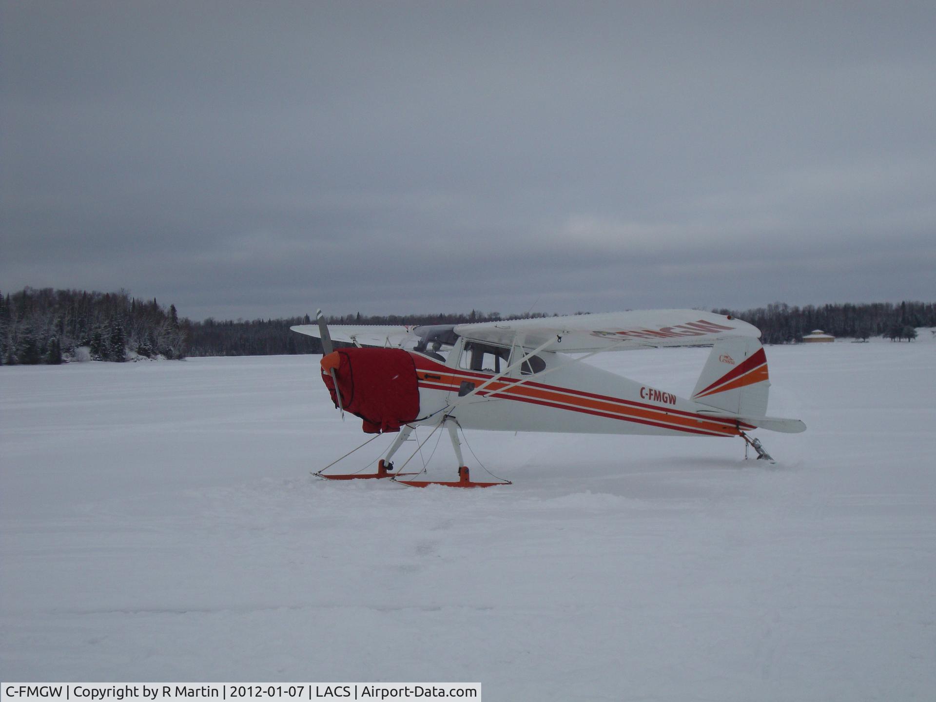 C-FMGW, 1946 Cessna 140 C/N 9417, C-FMGW cooling off