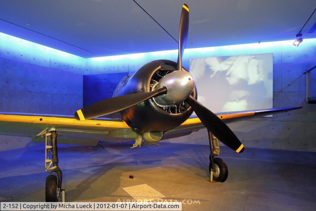 2-152, Mitsubishi A6M3 Zero C/N 3844, At the Auckland Museum