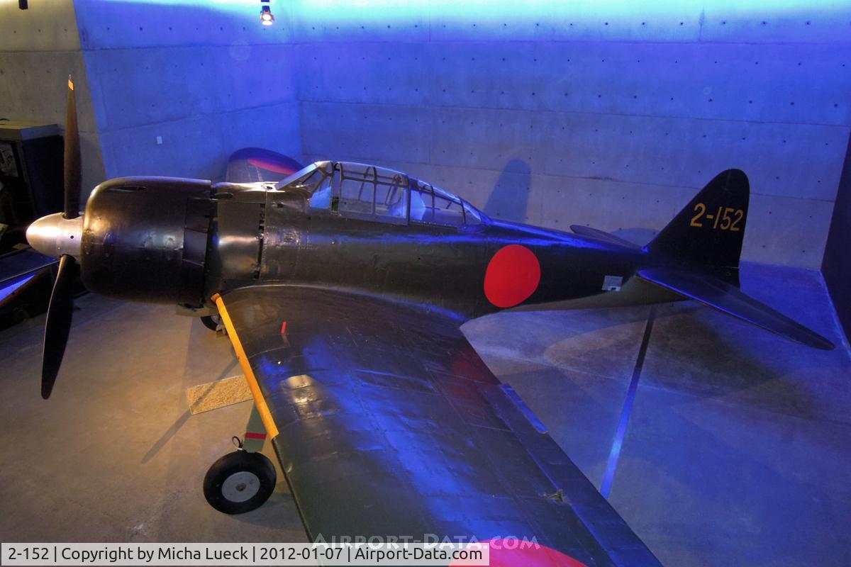 2-152, Mitsubishi A6M3 Zero C/N 3844, At the Auckland Museum