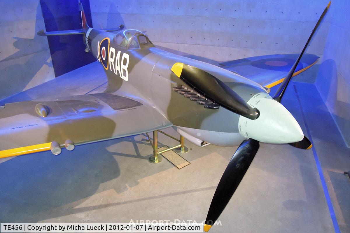 TE456, Supermarine 361 Spitfire LF.XVIe C/N CBAF.IX.4590, At the Auckland Museum