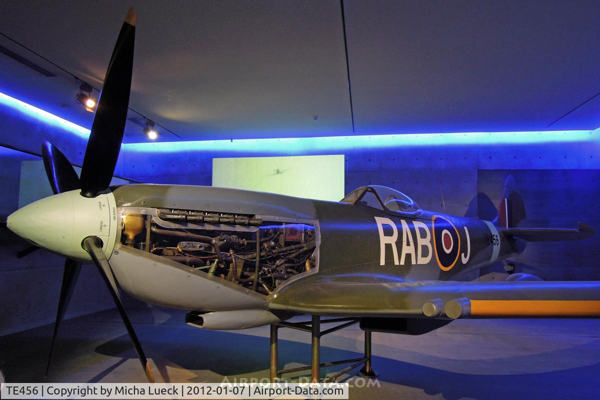 TE456, Supermarine 361 Spitfire LF.XVIe C/N CBAF.IX.4590, At the Auckland Museum
