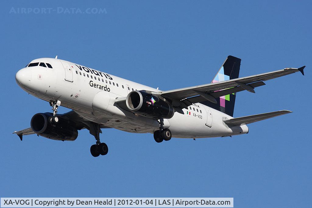 XA-VOG, 2007 Airbus A319-133 C/N 3175, Volaris Airlines XA-VOG 