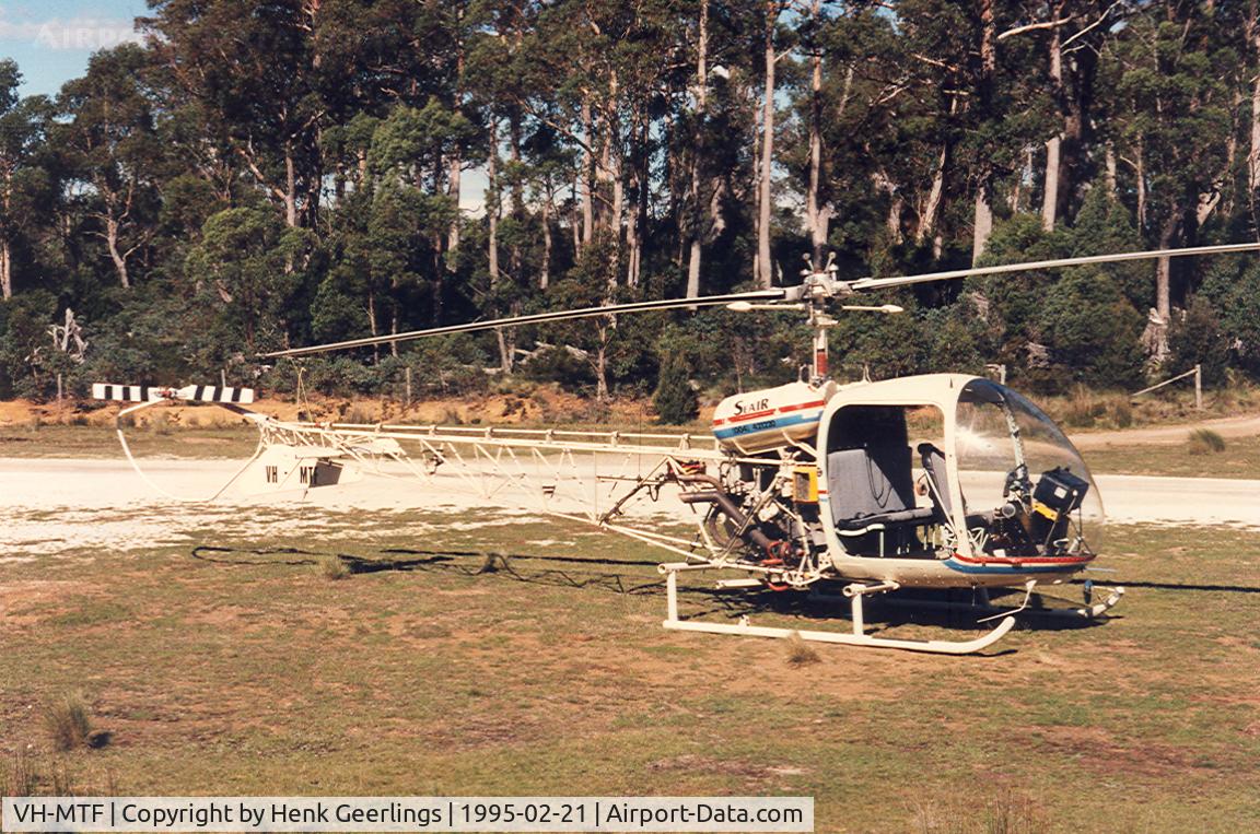 VH-MTF, 1963 Kawasaki KH-4 C/N 2014, Seaair; Cradle Mountains Aerodrome, Tasmania