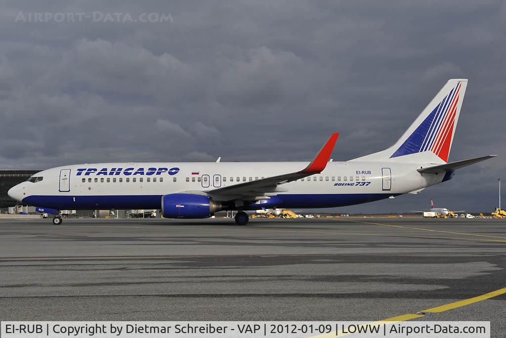 EI-RUB, 2007 Boeing 737-85P C/N 33982, Transaero Boeing 737-800