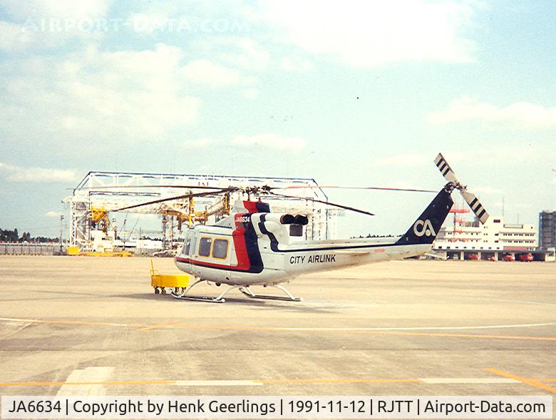JA6634, Bell 412SP C/N 36013, City Air Link, operating flights between NRT-HND-YOK