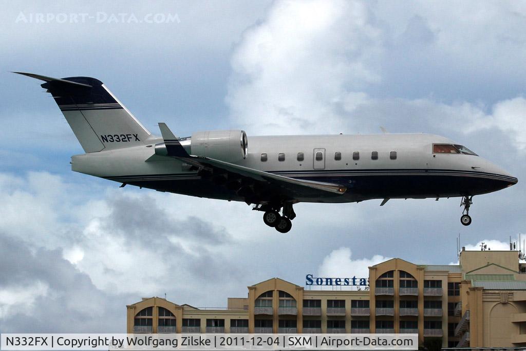 N332FX, 2002 Bombardier Challenger 604 (CL-600-2B16) C/N 5543, visitor