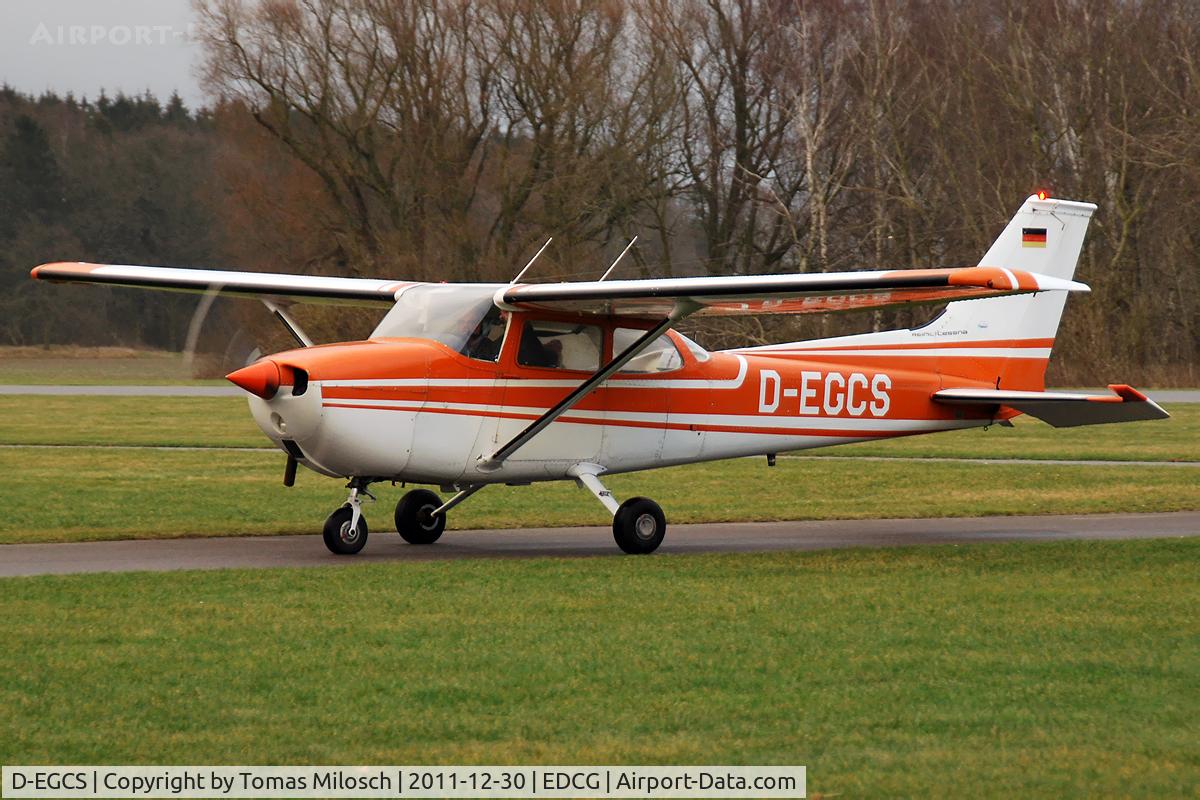 D-EGCS, Reims F172M Skyhawk C/N Not found D-EGCS, Airport Güttin (EDCG) on the isle of Rügen, Germany