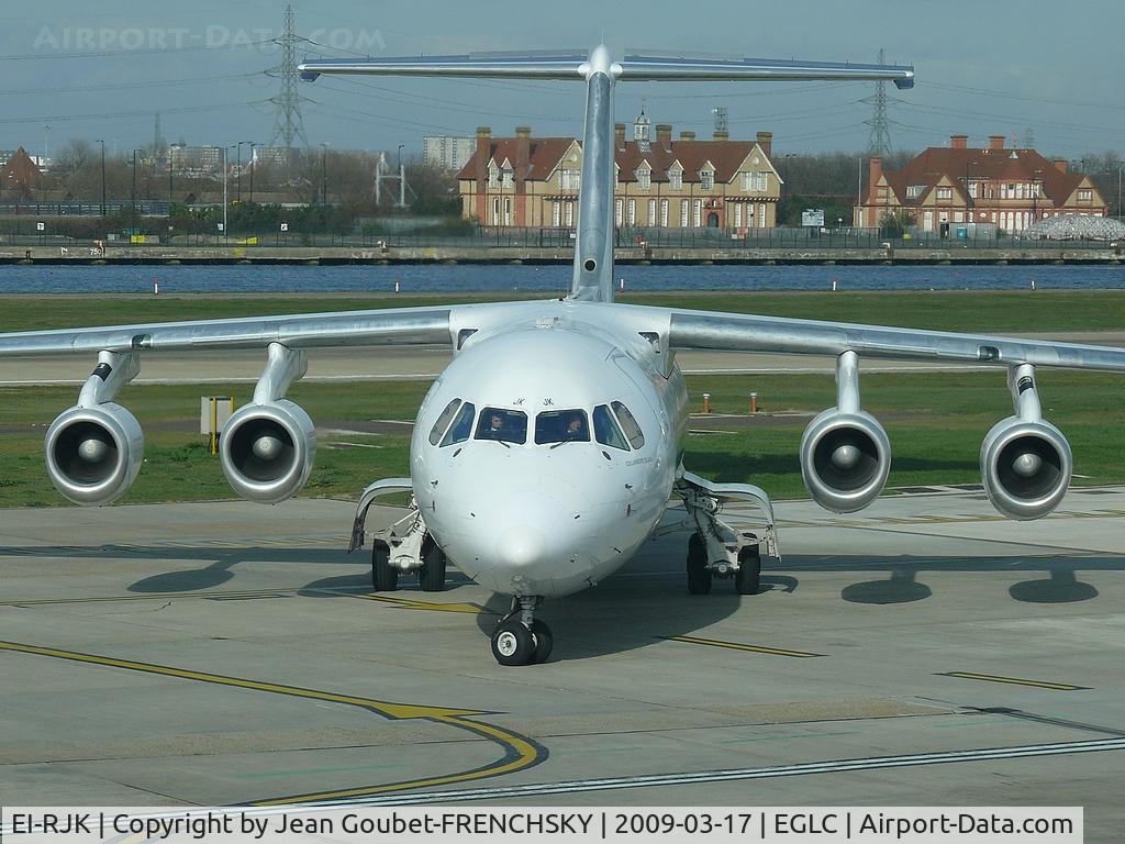 EI-RJK, 1999 British Aerospace Avro 146-RJ85A C/N E2348, ORY-LCY