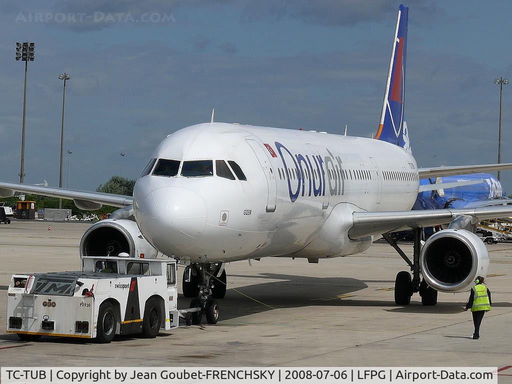 TC-TUB, 1996 Airbus A321-131 C/N 604, CDG T3