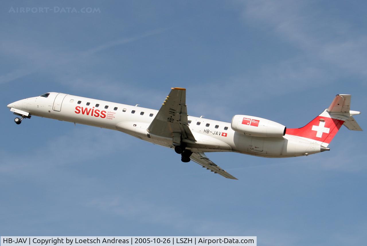 HB-JAV, Embraer EMB-145LU (ERJ-145LU) C/N 145574, Swiss