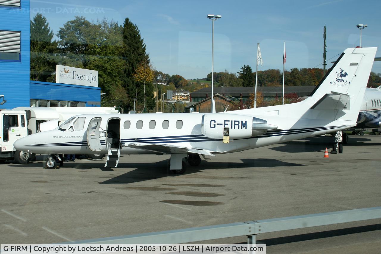 G-FIRM, 2000 Cessna 550B Citation Bravo C/N 550-0940, Marshall of Cambridge Aerospace, Cessna 550B Citation Bravo