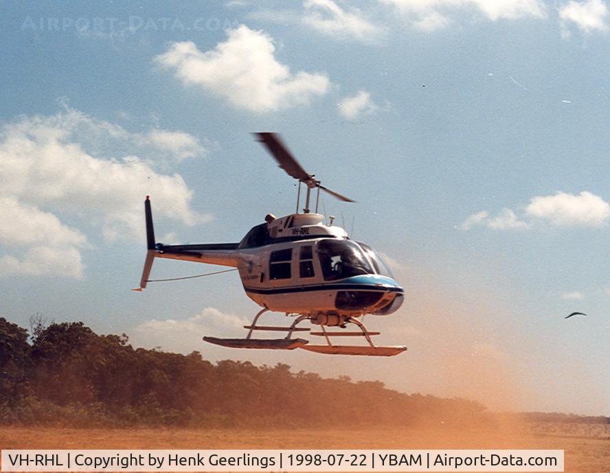 VH-RHL, 1980 Bell 206B JetRanger III C/N 2965, Reef Helicopters