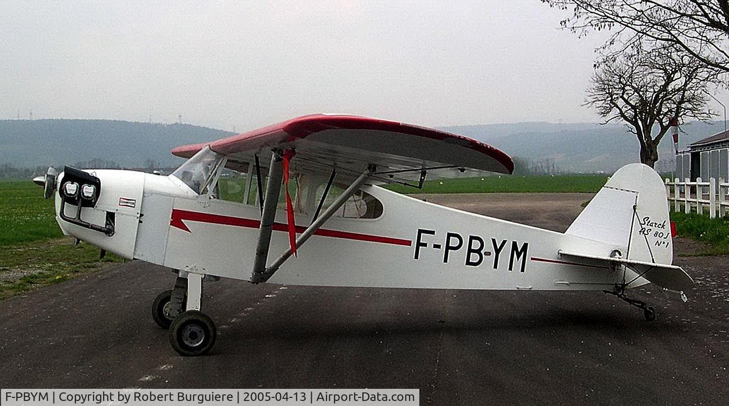 F-PBYM, Starck AS-80 C/N N-J.1, envergure 10 m , moteur C90