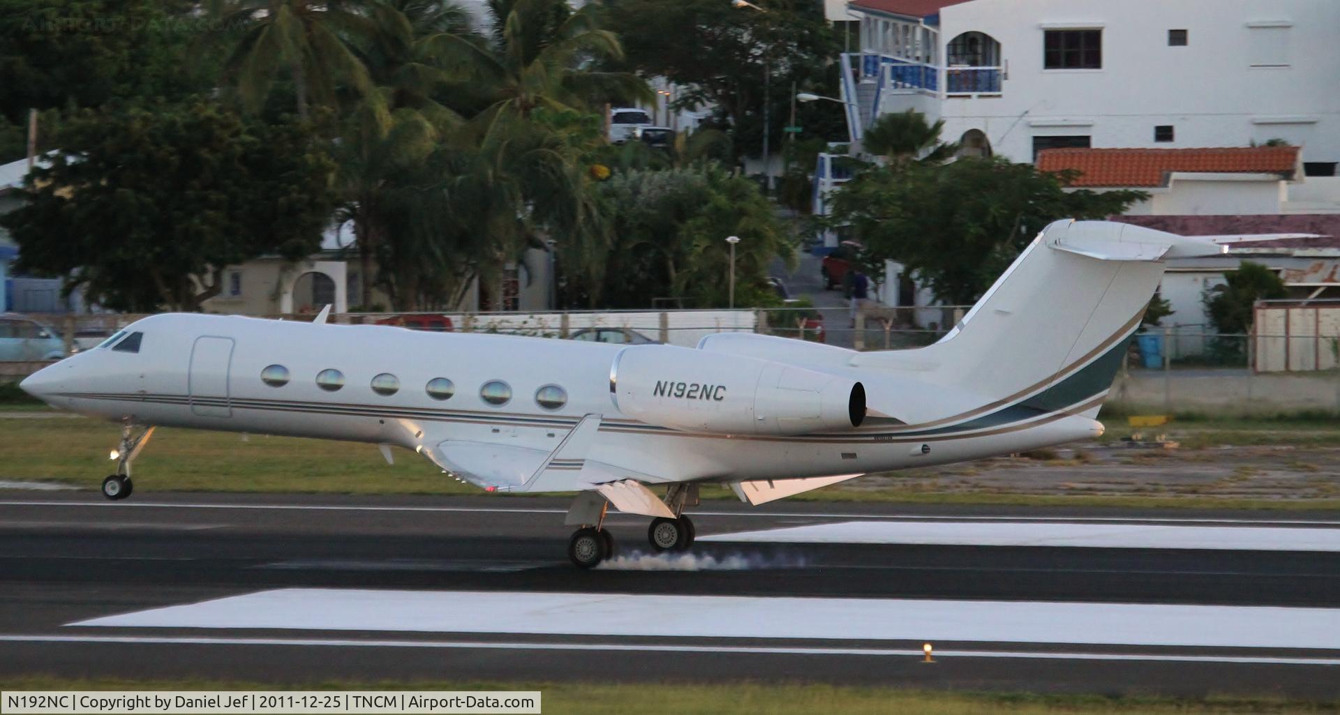 N192NC, 2008 Gulfstream Aerospace GIV-X (G450) C/N 4126, N192NC